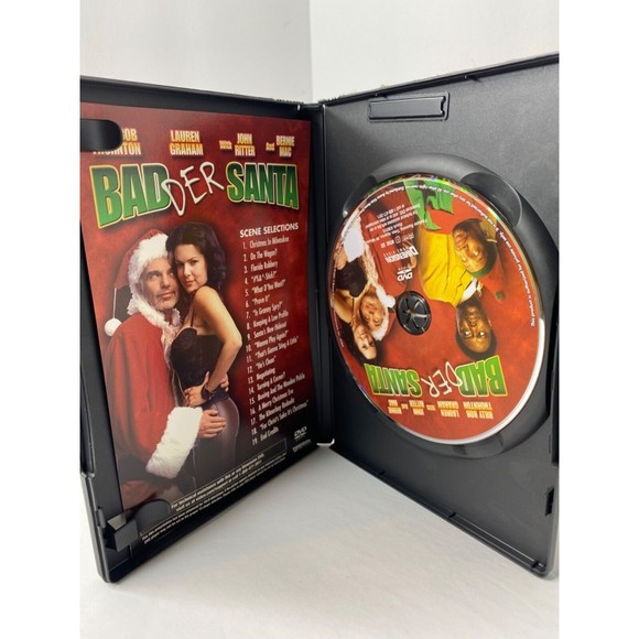 Bad Santa (DVD, 2004, Badder Santa: The Unrated Version) - Picture 4 of 6